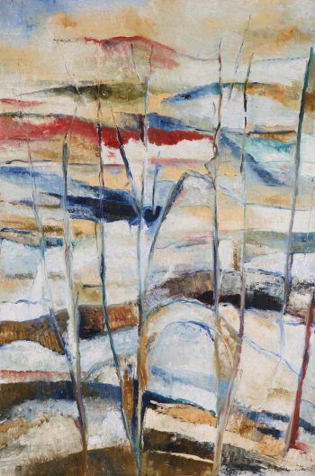 Marc Granier 01 – 130 cm x 200 cm – Peinture à l&rsquo;huile – Au bord de la rivière