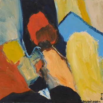 Marc Granier 30 – 30 x 30 cm – Peinture à l&rsquo;huile