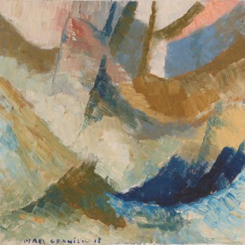 Marc Granier 34 – 30 x 30 cm – Peinture à l&rsquo;huile