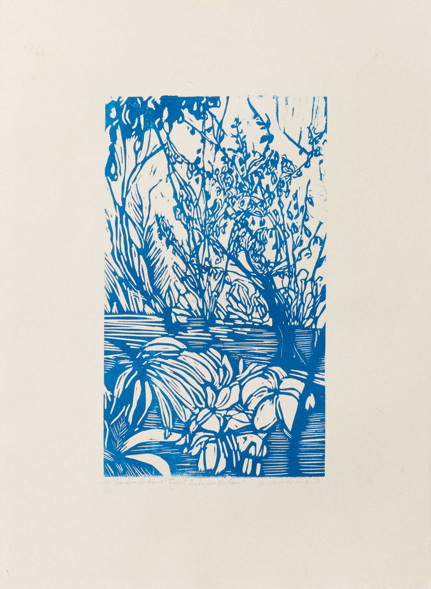 53×39 cm / gravure sur bois