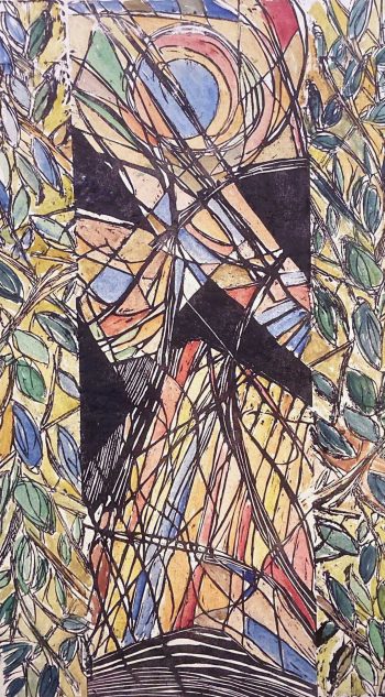 130x80cm / gravure sur bois