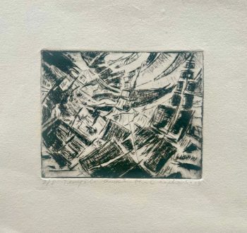 gravure tempête pointe sàchesèche