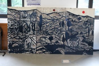 130×80 matrices sur contreplaqué