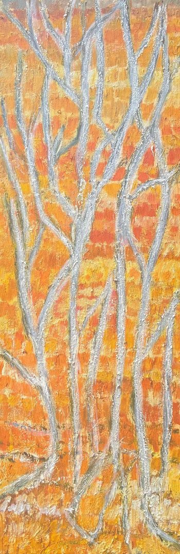151x50cm trois arbres